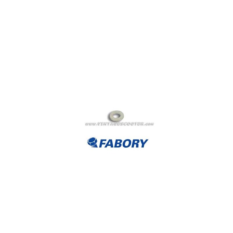 Rondelle plate étroite M 7mm zinguée FABORY